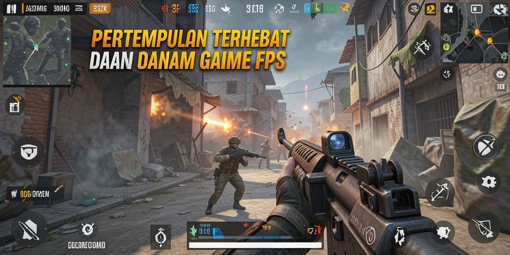 Gameplay intens dari 33ZK yang menampilkan aksi menembak seru.