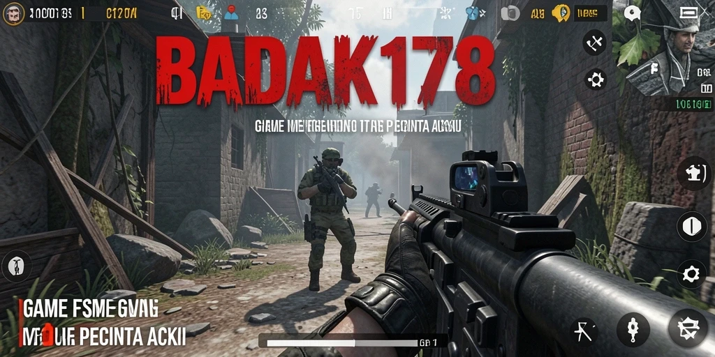 Screenshot dari gameplay intens BADAK178 dengan aksi menegangkan.