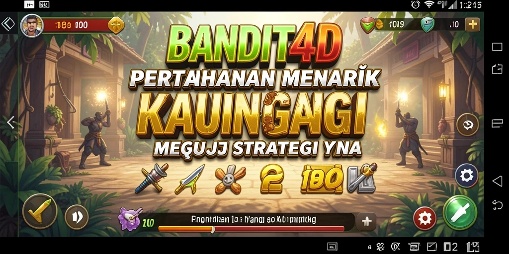 Gameplay menegangkan dengan strategi tower defense yang seru.
