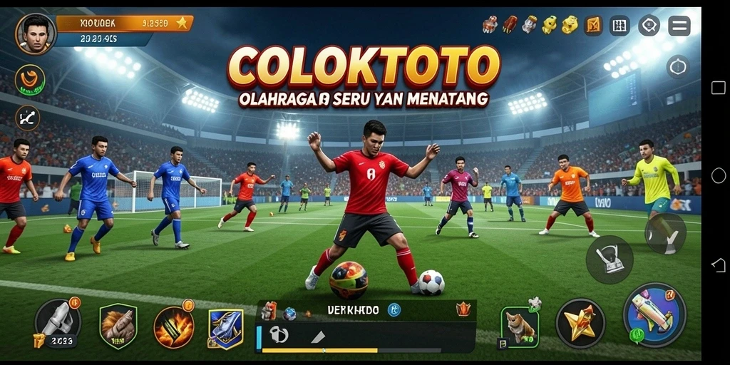 Tampilan gameplay seru dari COLOKTOTO yang penuh aksi.
