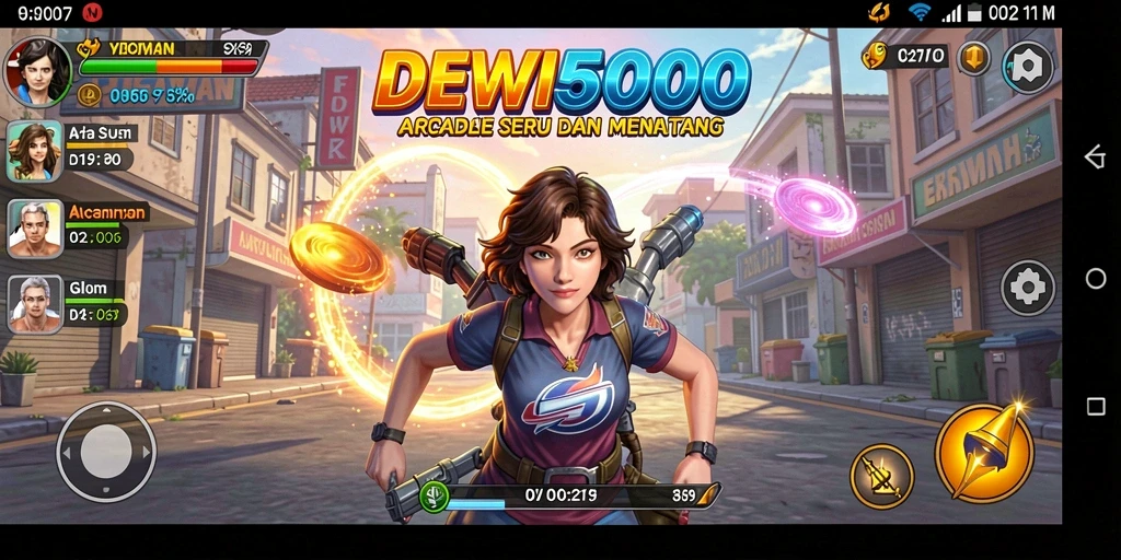 Gameplay menarik dari DEWI5000 dalam aksi penuh tantangan.