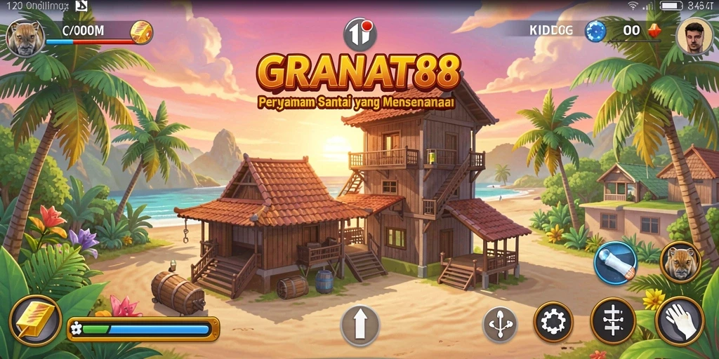 Tampilan screenshot GRANAT88 menampilkan gameplay yang seru dan penuh warna.