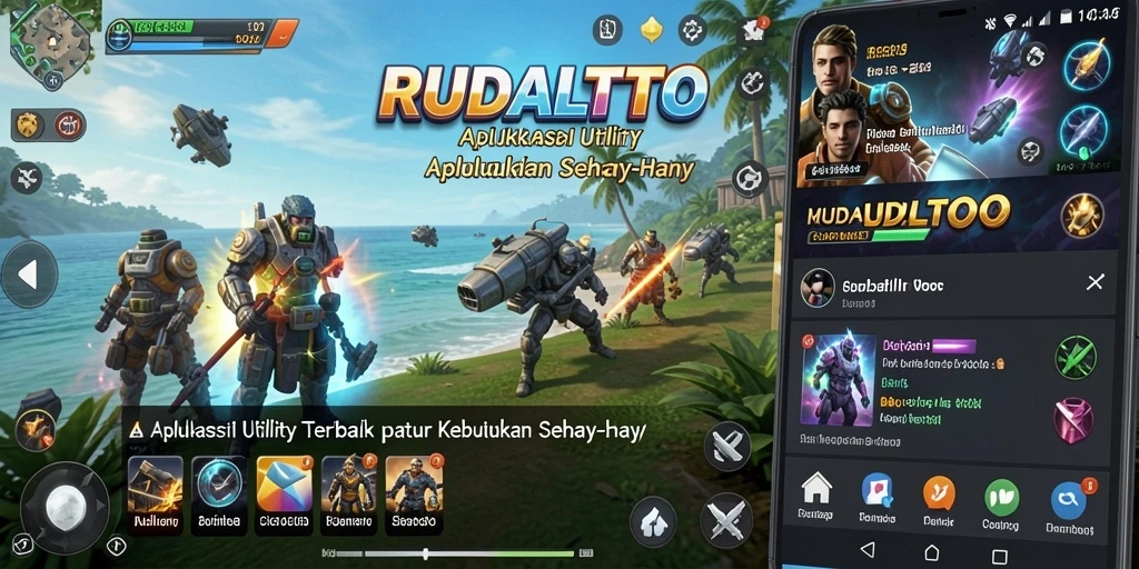 Tampilan antarmuka RUDALTOTO yang sederhana dan intuitif.