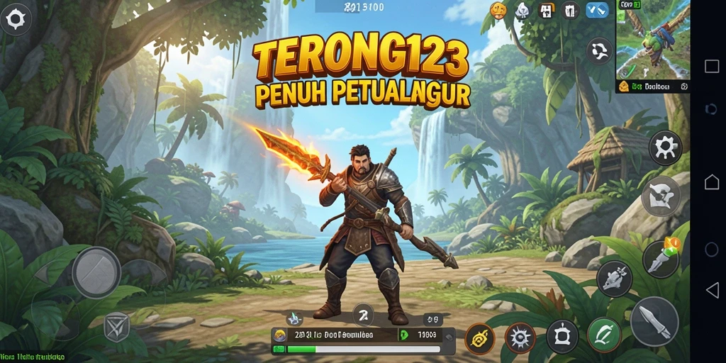 Tampilan menarik dari gameplay Open World di TERONG123.