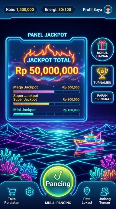 Tampilan antarmuka aplikasi tentoto yang sederhana dan efektif.